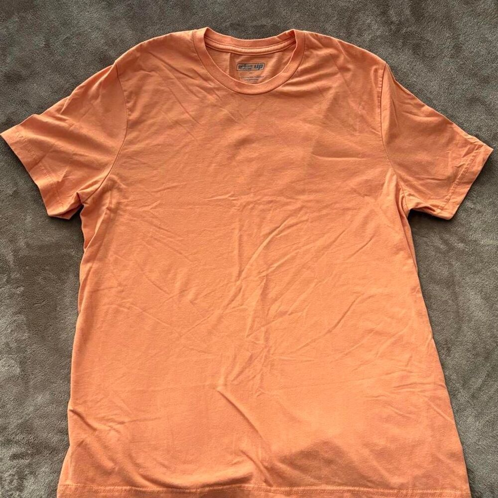 Pipe-line Men's Orange and Pink T-shirt